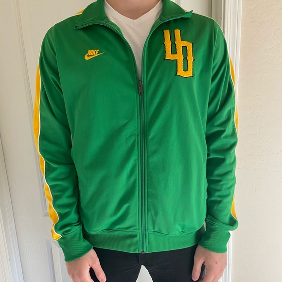 Retro Oregon Ducks Track Jacket (NIKE) - Picture 1 of 5